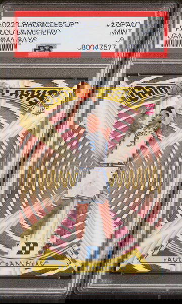 2022 Panini Chronicles DP #ZGPAO PAOLO BANCHERO Rookie Card RC GAMMA RAYS Mint PSA