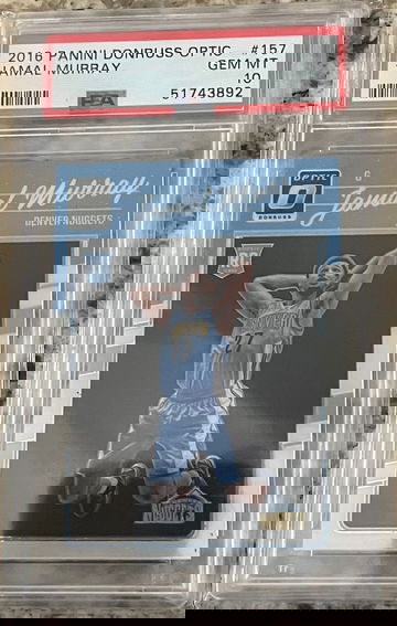 2016 Donruss Optic Jamal Murray Rookie #157 PSA 10 