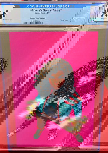 Marvel's Voices: Pride #1 - CGC 9.6 - 1:50 - Phil Jimenez Virgin Edition A