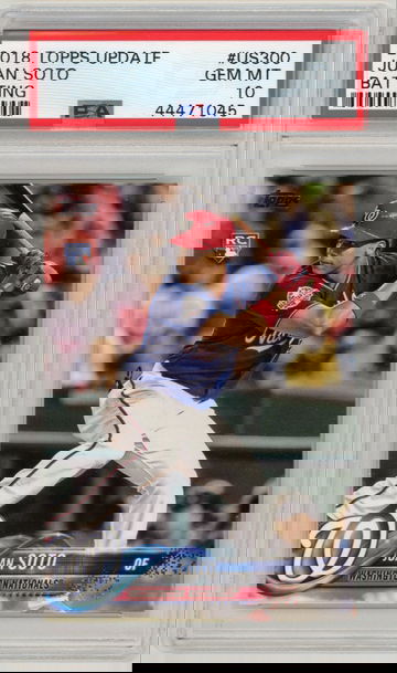 2018 Topps Update US300 Juan Soto PSA 10