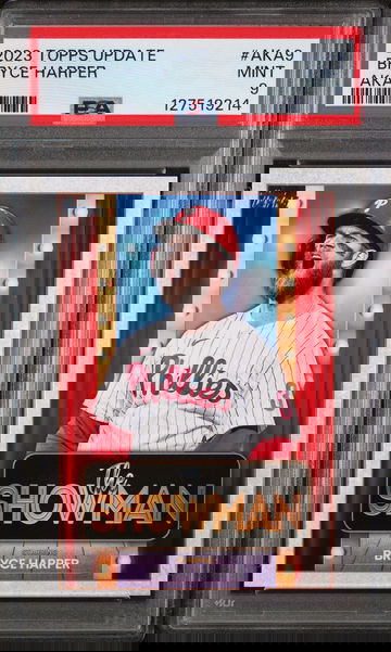 2023 Topps Update Aka Bryce Harper #AKA9 PSA 9