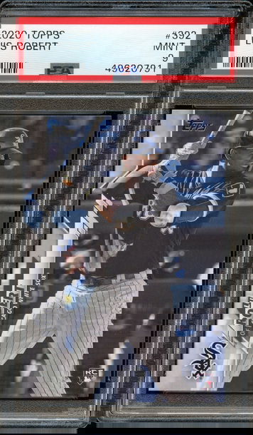 2020 Topps Series 2 Luis Robert PSA 9 Mint