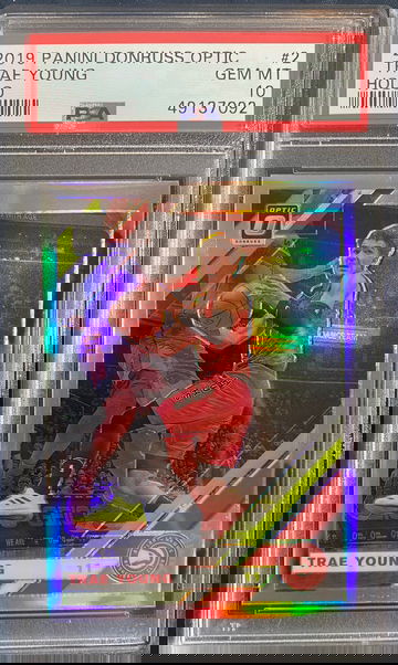 Trae Young Second Year Holo PSA 10