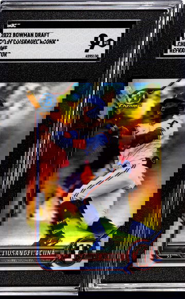 2022 Bowman #BDC-159 Luisangel Acuna Chrome SGC 9