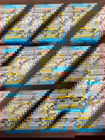 2019 NBA Hoops premium stock blaster box sealed - lot of 10