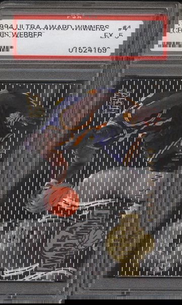 1994-95 Ultra Award Winners #4 Chris Webber PSA 5 EX