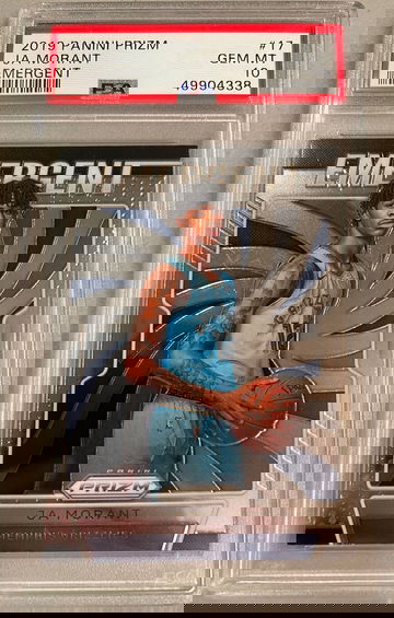 2019 Prizm Ja Morant Emergent PSA 10
