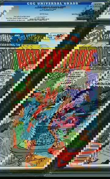 ADVENTURE COMICS #468, CGC 9.8 NM/MT - ROCKY MOUNTAIN PEDIGREE