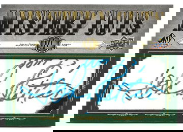 2008 Upper Deck SP Legendary Cuts John Ritter (d.03) Autograph Cut RARE True 1/1