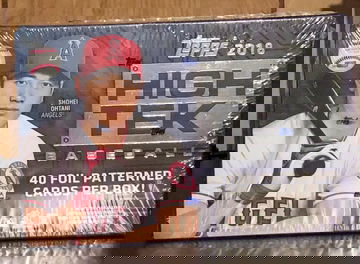 (1) 2018 Topps High Tek Box