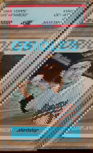 1964 Topps Luis Aparicio PSA 6