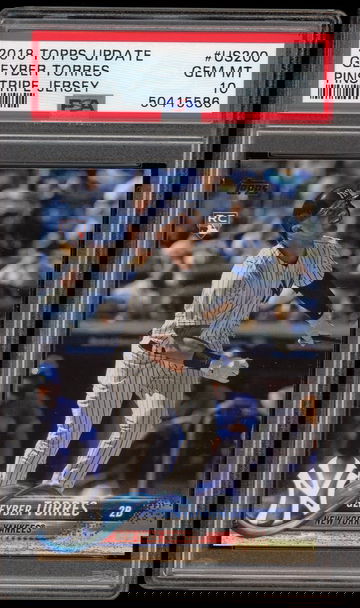 2018 Topps Update Gleyber Torres US200 PSA 10