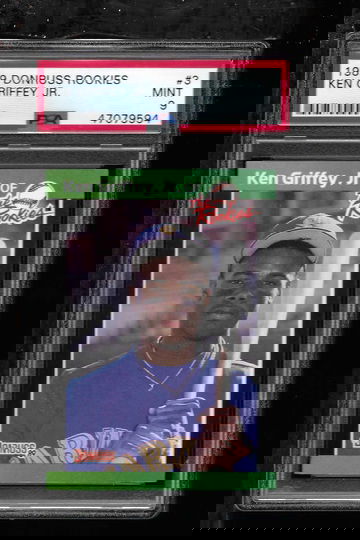 1989 DONRUSS ROOKIES KEN GRIFFEY JR PSA 9