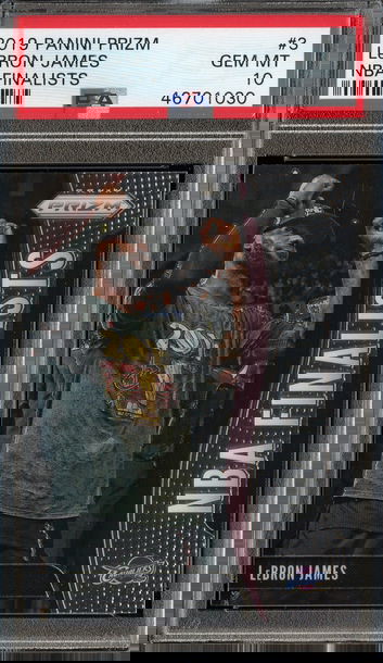 2019 Prizm Finalists #3 LeBron James