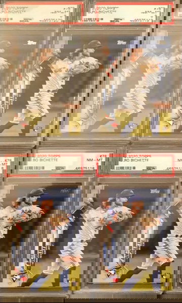 Bo Bichette Lot (x4) PSA 8