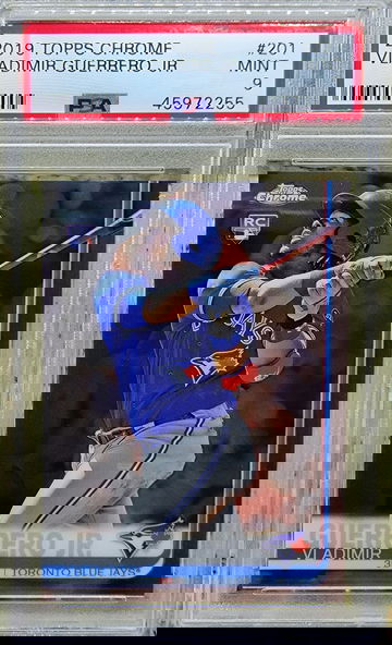 2019 Topps chrome Vladimir Guerrero Jr. PSA 9 Mint