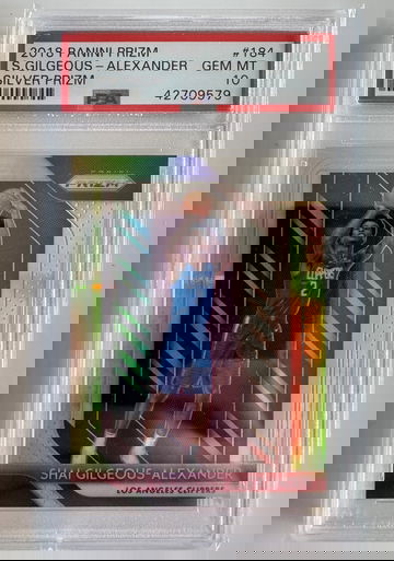 Shai Gilgeous-Alexander Silver Prizm PSA 10