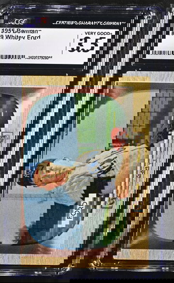 1955 BOWMAN WHITEY FORD #59 CGC 3.5 BS.E1.35