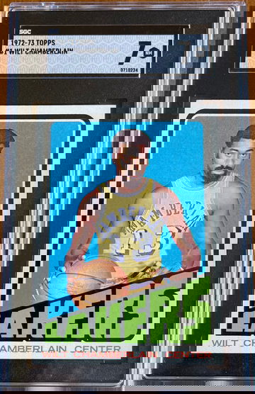 1972-73 Topps Wilt Chamberlain SGC 7