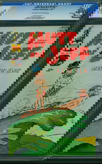 MUTT AND JEFF #142, CGC 9.4 NM