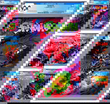 SPAWN #1-2-3-4-5-6 CGC 9.8 *TODD MCFARLANE STORY CVRS & ART* ALL 1ST PRINTS 1992