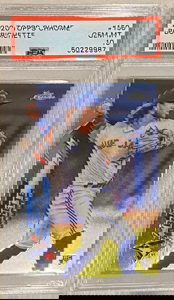 2020 Topps Chrome Bo Bichette RC Rookie PSA 10 Gem Mint