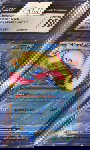 2024 Pokémon Milotic ex Surging Sparks 042/191 CGC 10 Gem Mint