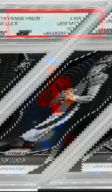 2019 Prizm Drew Lock PSA 10