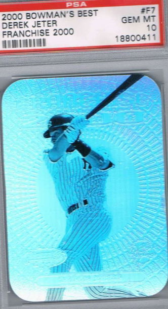 2000 Bowman's Best Franchise 2000 #F7 Derek Jeter PSA 10