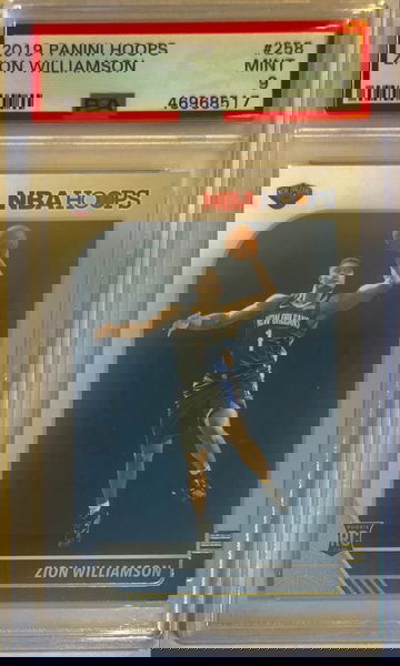 2019 Zion Williamson Hoops PSA 9