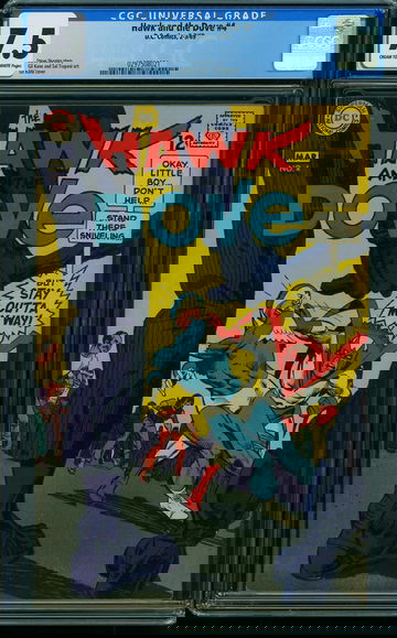 HAWK AND THE DOVE #4, CGC 7.5 VF-