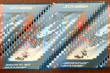 2 (two) French 1991 Ultimate Draft Hockey sets