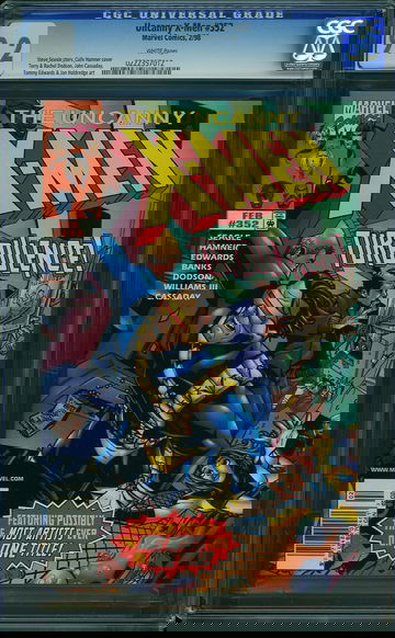 X-MEN #352, CGC 9.2 NM-