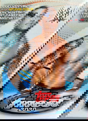  2020 Topps Finest WWE Sealed Blaster Box 6 Packs 26 Total Cards 2 Exclusive X-Fractors per!