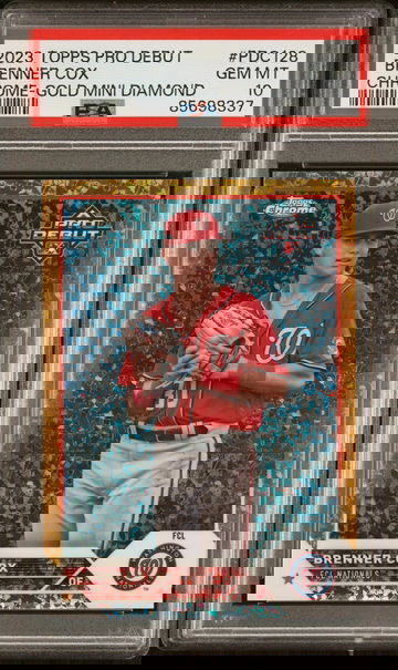 2023 Topps Pro Debut Brenner Cox #PDC128 PSA 10