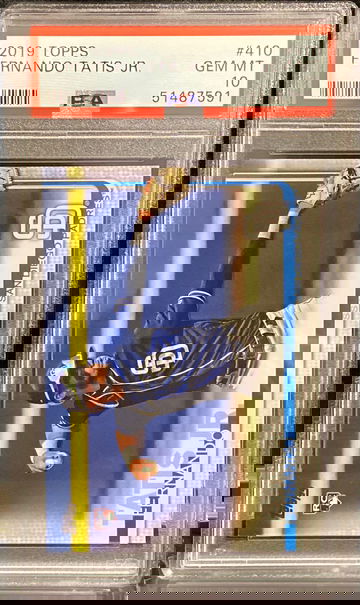 2019 Topps Fernando Tatis Jr. #410 PSA 10