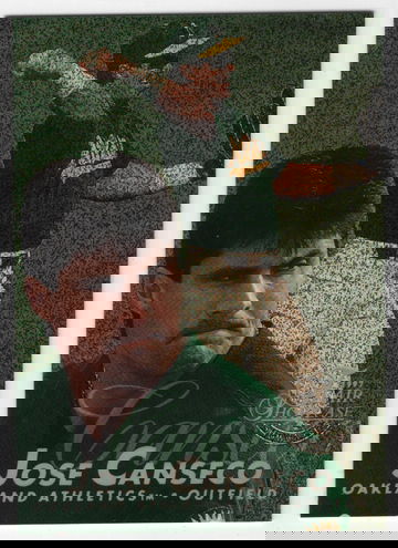 1997 FLAIR SHOWCASE ROW 0 JOSE CANSECO # 109