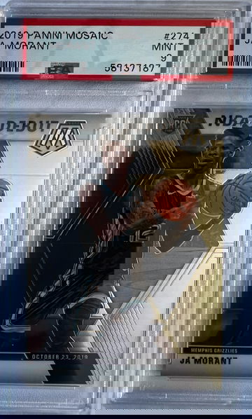 2019 Panini Mosaic Ja Morant PSA 9 Mint