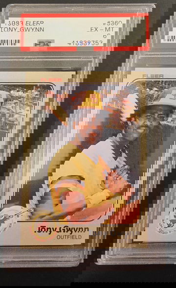1983 Fleer #360 Tony Gwynn PSA 6