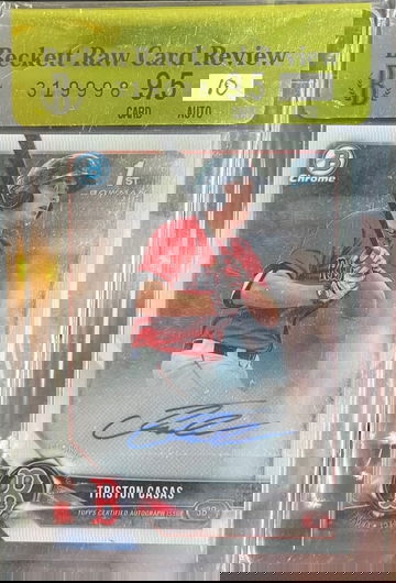 2018 Bowman Chrome Triston Casas auto 