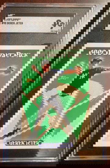 1993 Topps Derek Jeter Rookie Card RC SGC 9 Mint