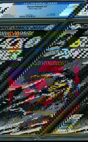 MARVEL PREMIERE #51, CGC 9.4 NM