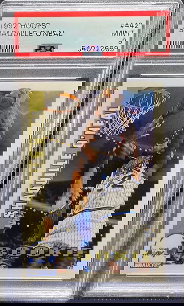 1992 Hoops Shaquille O’Neal #442 PSA 9