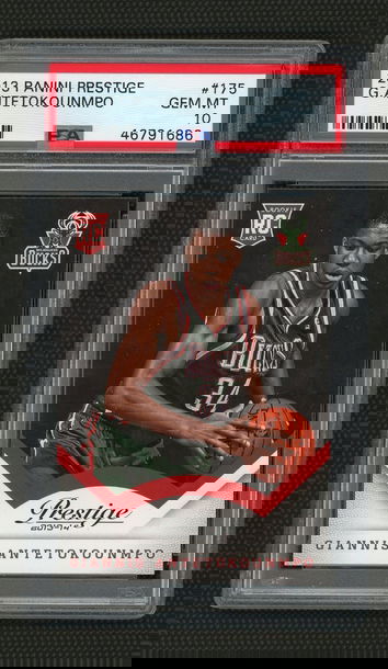 Giannis Antetokounmpo 2013 Panini Prestige PSA 10