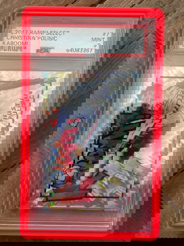 2017 Panini Select Christian Pulisic KABOOM PSA 9