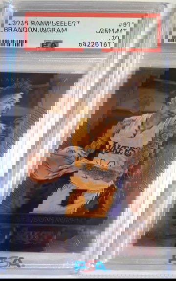 Brandon Ingram 2016-17 Select Rookie Card PSA 10 Gem Mint #91