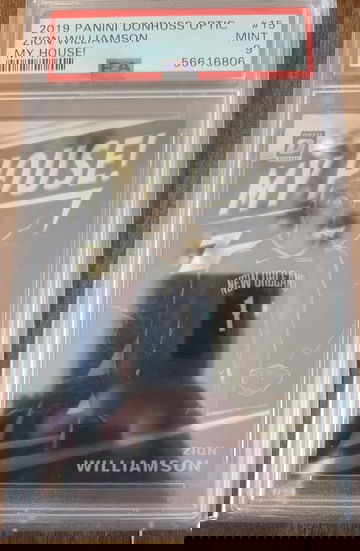 2019 My House Zion Williamson PSA 9