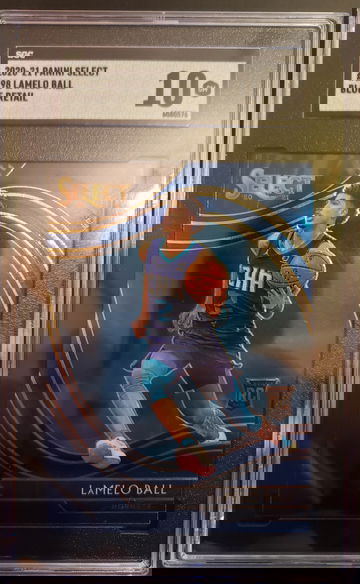 2020 Panini Select LaMelo Ball Rookie RC Courtside #298 Blue Retail SGC 10 Gem Mint Hornets