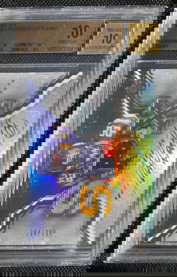 2007 SPX - Adrian Peterson - RPA /299 - BGS 10/10 - Pop 1