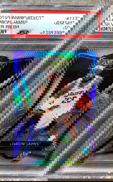 Lebron James 2019 Select Premier Level Silver 